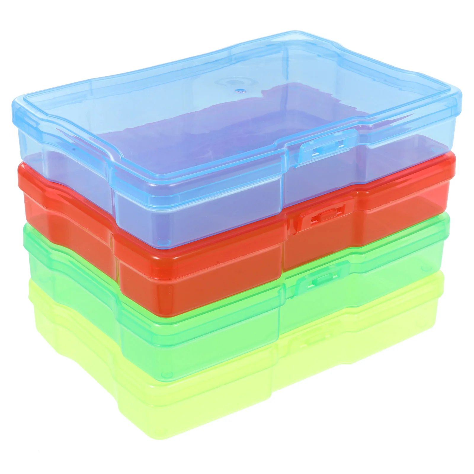 

Cards Storage Container Photos Carry Case Multi-functional Craft Containers Small Parts Organizer Plastic