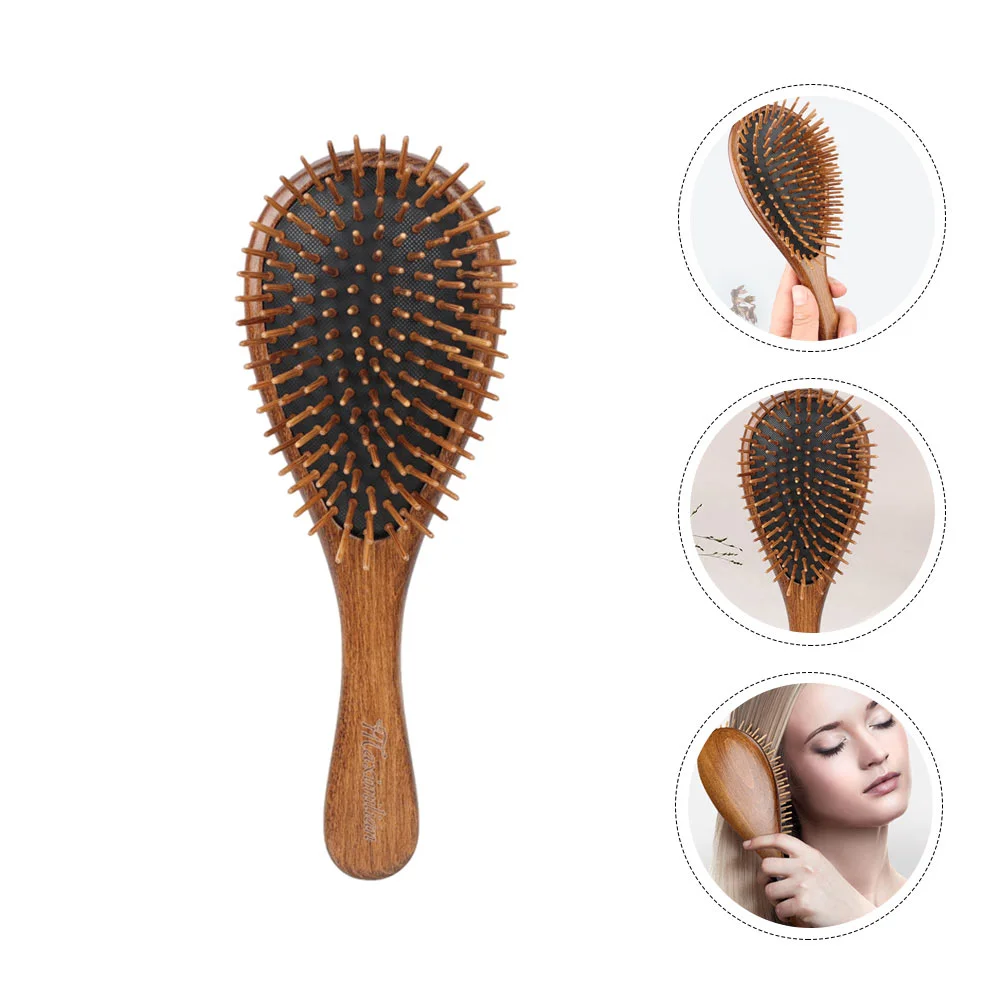 

Head Comb Straightening Hair Brush Beech Hair Brush Vintage Comb