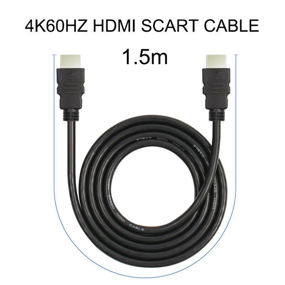 Кабель 720P NGC/N64/SNES/SFC HD для преобразователя HDMI-совместимый с HDTV видео Scart кабелем 1 5
