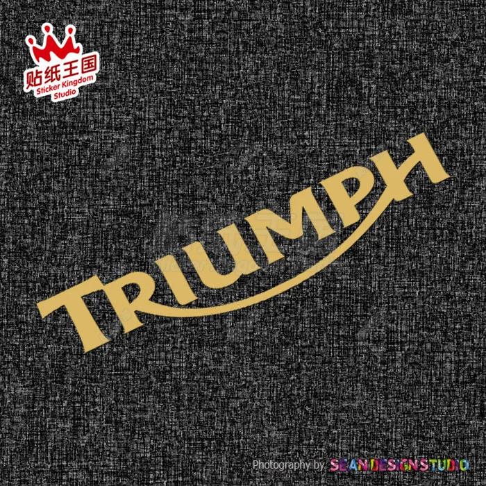 

Для Triumph T100 675R Speed Triple 1200RS Scrambler Tiger 800XC Thruxton 1200R шлем мотоциклетные наклейки водонепроницаемые наклейки 18