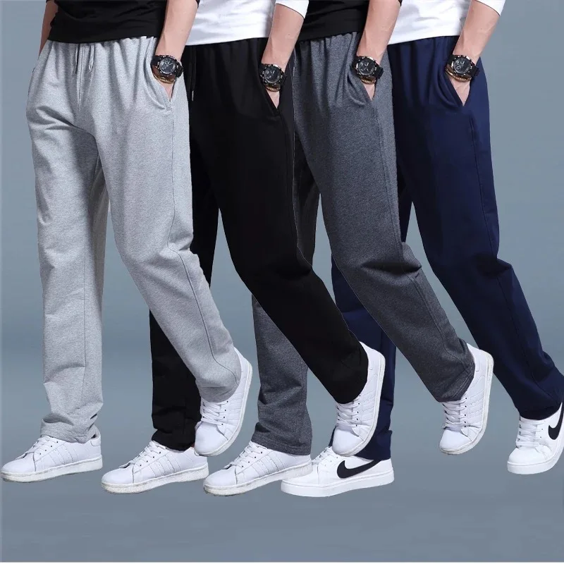 Fashion 2022 Sports Pants Man New Spring Large Size 5XL Loose Casual Student Sweatpants Men's Straight Training Trousers Joggers