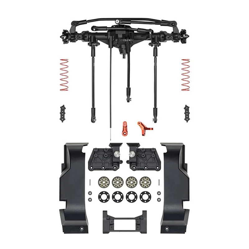 

KM TANK300 Remote Control Climbing Off-road Vehicle RC Model Vehicle Straight Bridge Kit Original Factory OP Upgrade TH01310