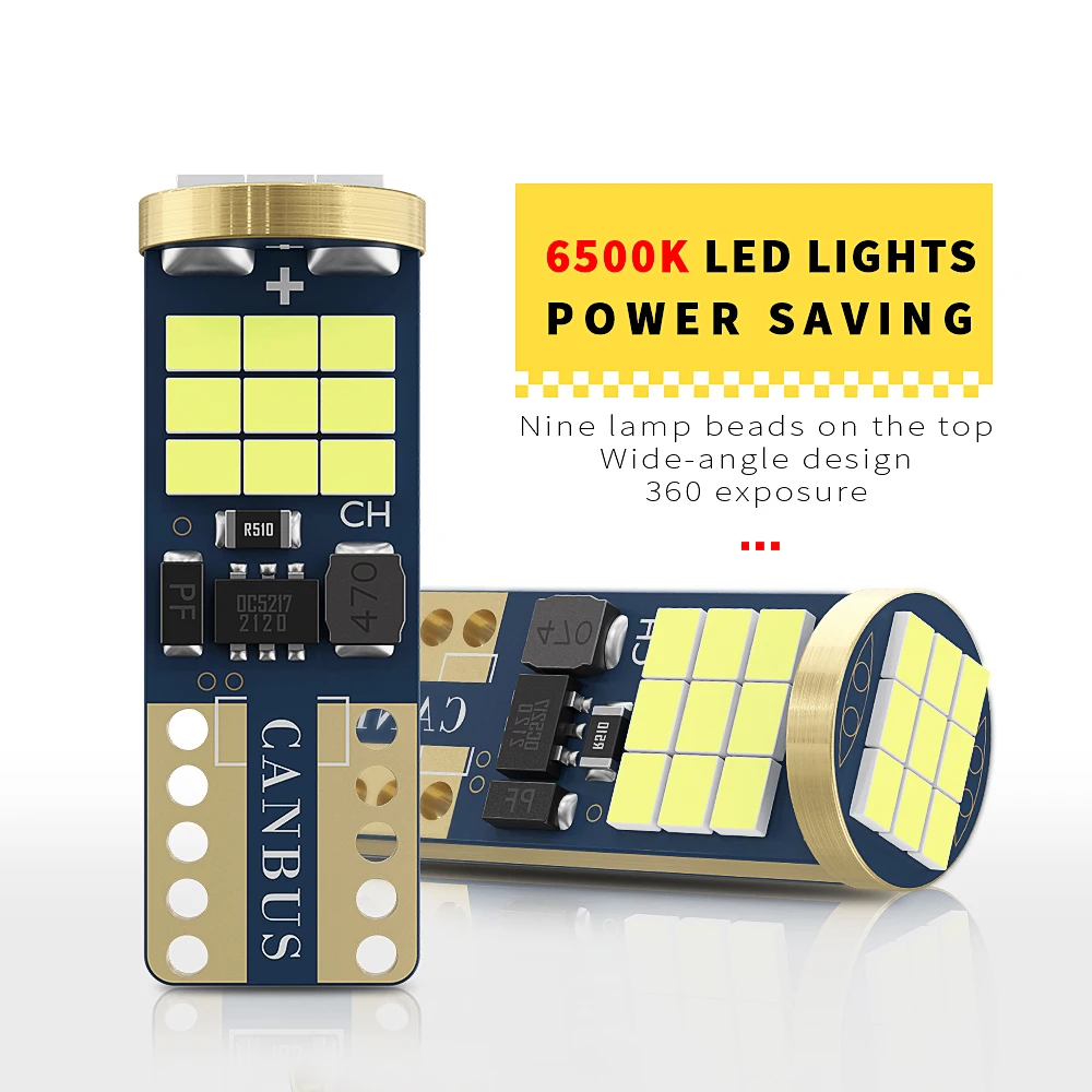 

Светодиодные лампы Canbus 2016 27SMD 12 в 6000K 194