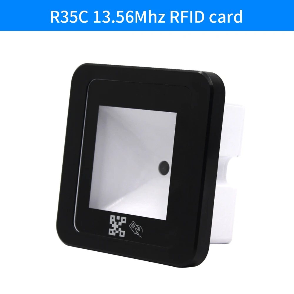 Считыватель Штрих-Кода RFID, 12 В, интерфейс RS485, 125 кГц/13,56 МГц