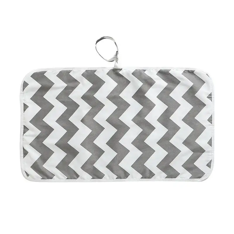 

Baby Changing Mat Foldable Waterproof Changing Mat For Diaper Bag Travel-Friendly Changing Station Baby Shower Gifts Changing