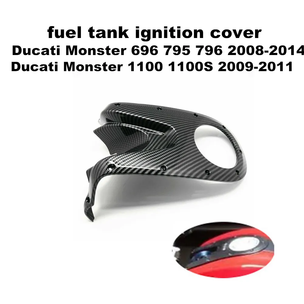 

Fuel tank ignition cover fairing for Ducati Monster 696 795 796 1100 1100S 2008-