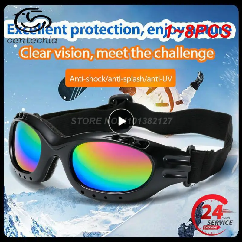

1 ~ 8 шт. новый тип уличных спортивных очков для альпинизма и верховой езды Модные Лыжные очки мотоциклетные ветрозащитные очки