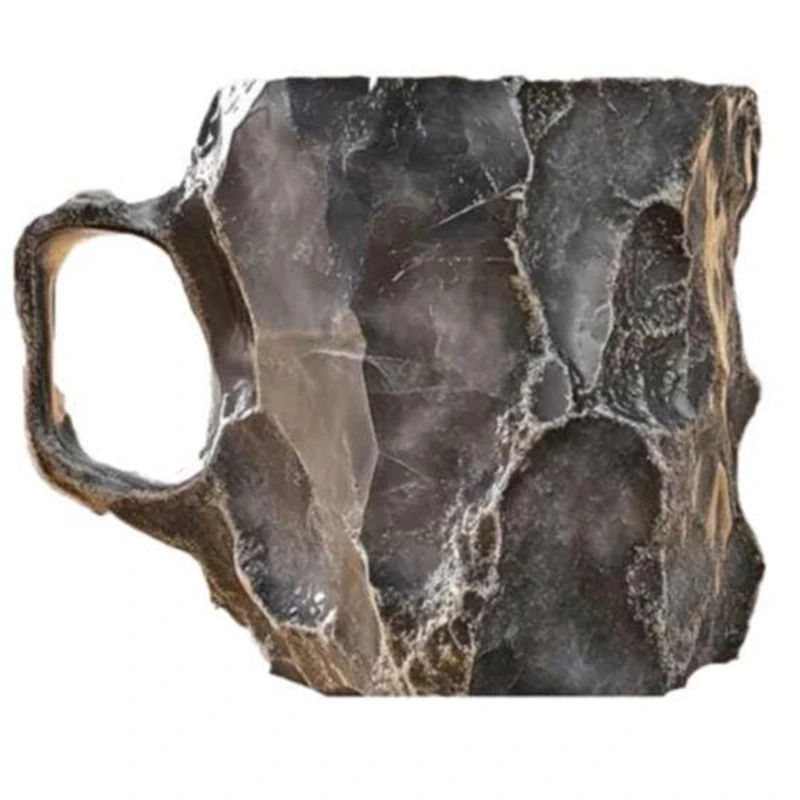 Элегантная кофейная кружка Geode Crystal - чашка с кристаллами из кварцевого камня