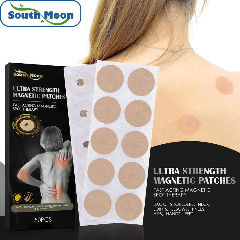 

50 Pcs Magnetic Patches Therapy Plaster Health Relaxation Help Relieve Pain Creatine Treatment Sticker Beauty Health Medical