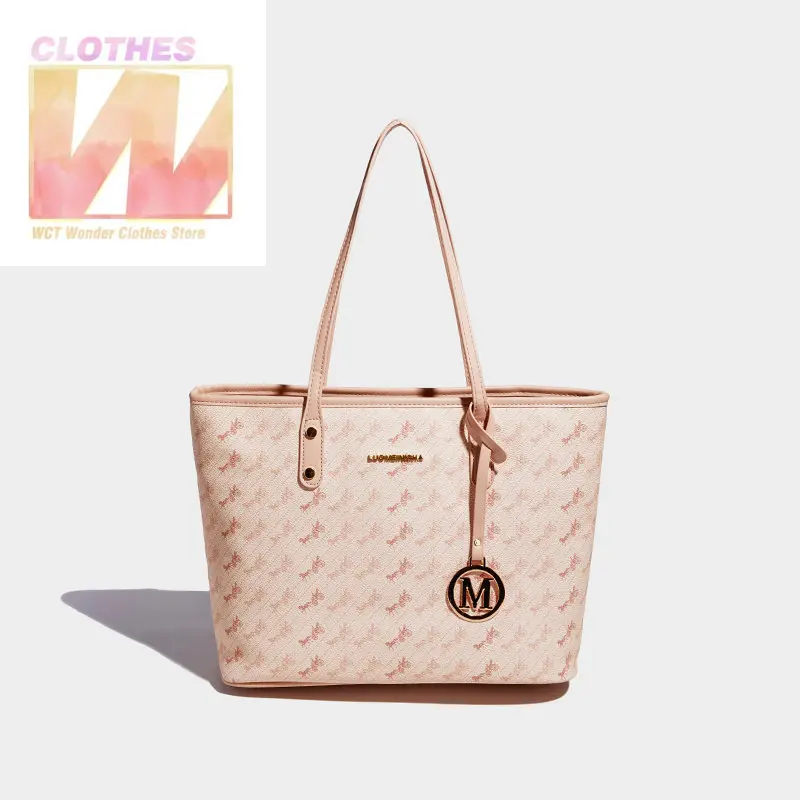 2023 Leather Women's Shopping Bag Large Capacity Tote Bags for Women Designer Female Handbags Japan Style Beach Bag Casual Totes