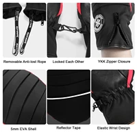 Рукавицы KUTOOK для горнолыжки (внутри как перчатки)#3