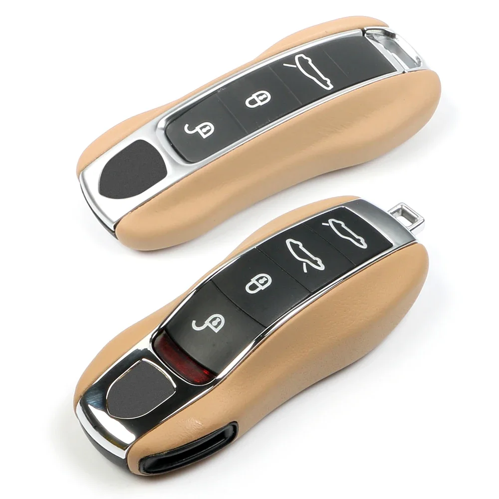 Кожаный Автомобильный чехол для Porsche Cayman Cayenne Macan Boxster 911 9ya 971