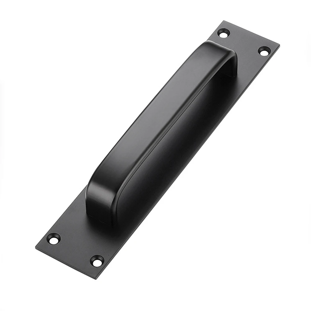

Simple Punch-free Door Handle Aluminum Alloy Wooden Door Balcony Sliding Barn Door Wardrobe Handle Kitchen Cupboard Pull Knob