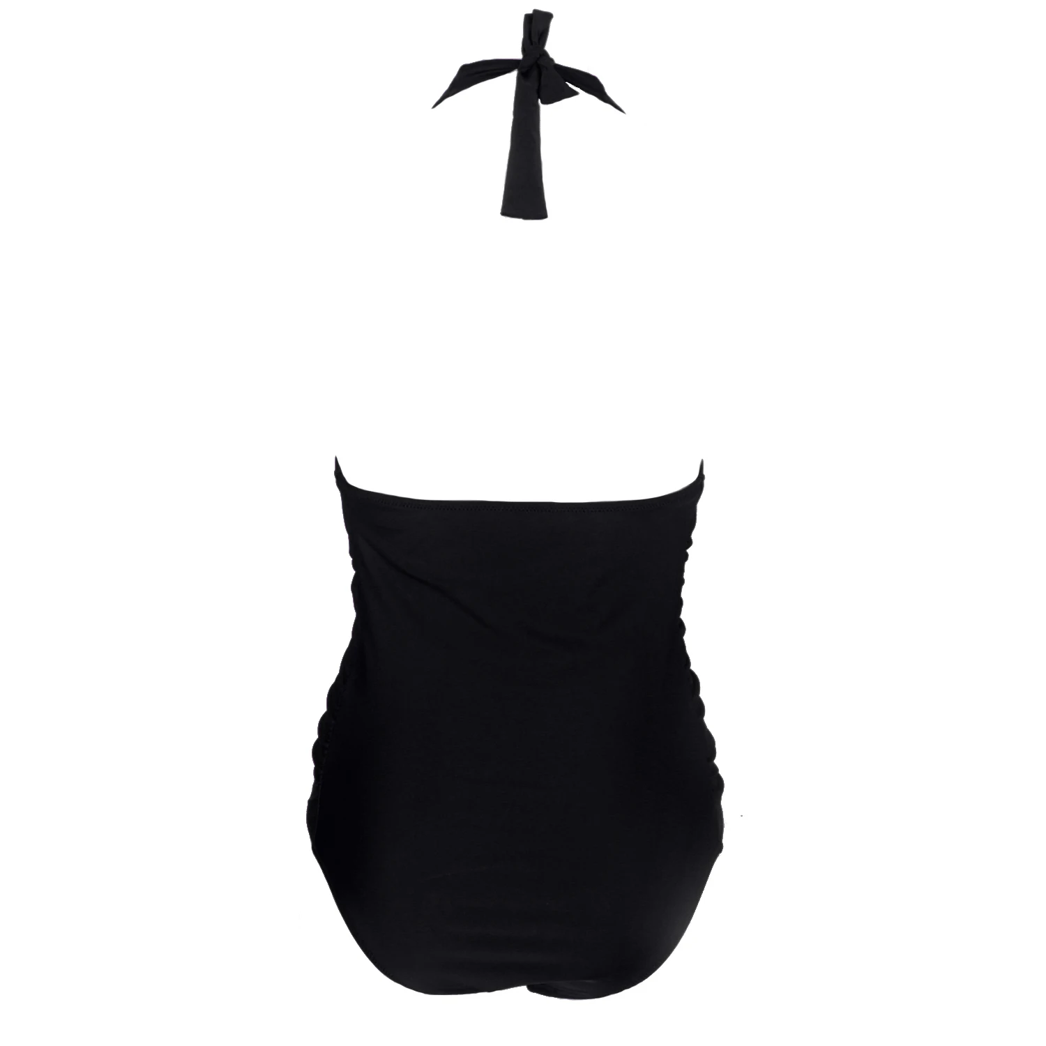 Женский слитный купальник с V-образным вырезом и открытой спиной