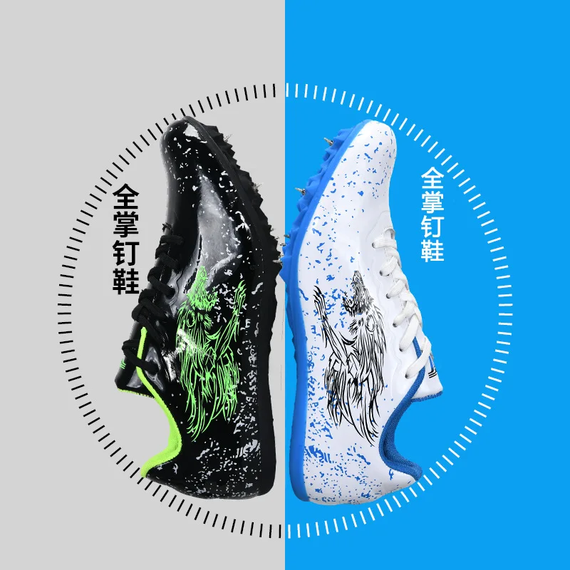 

Studded boots Men Speed Shoes Jump Sprint Sport Athletics Spikes Running Women Ladies Lightweight Training Nail Sneakers