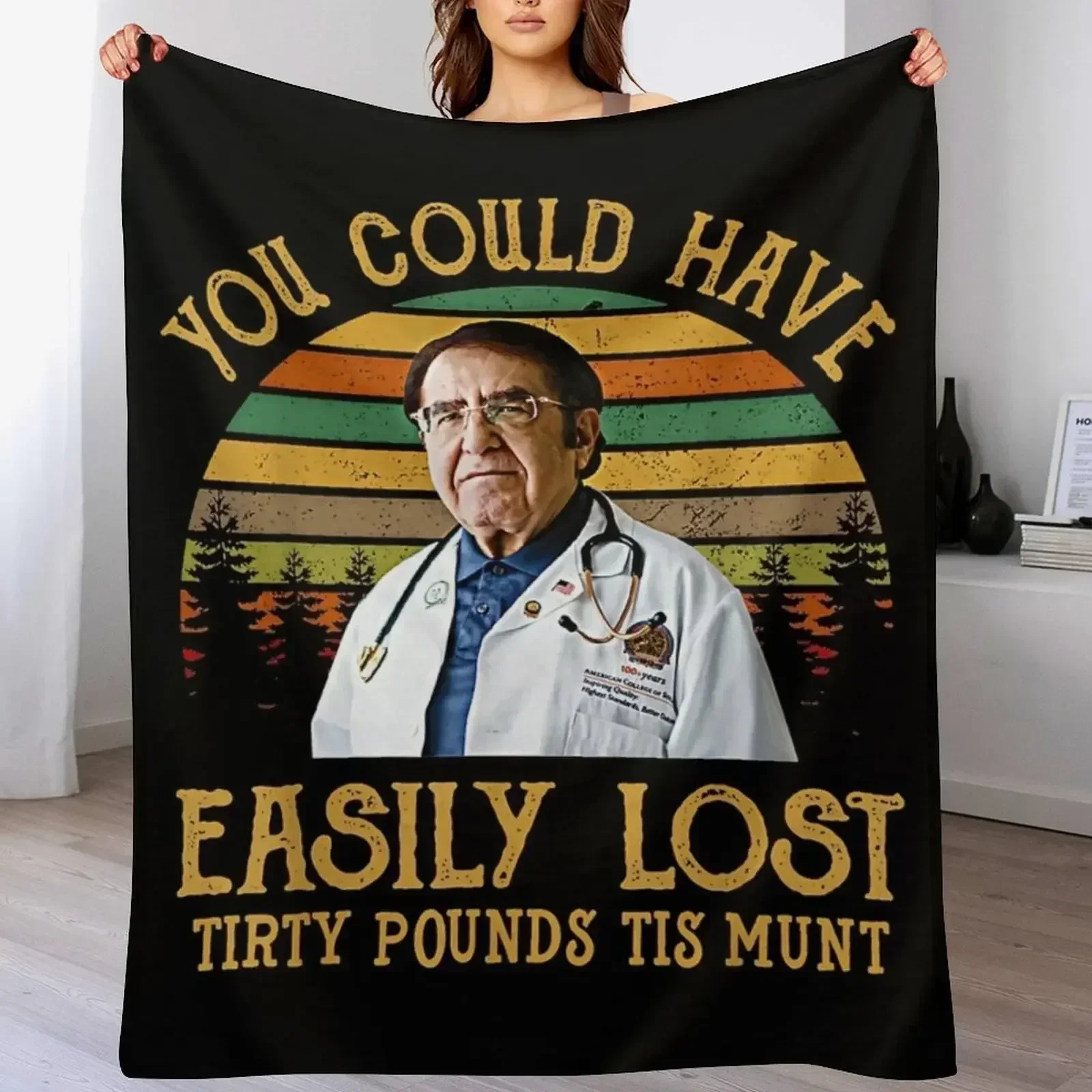 Вы могли бы легко потерять Tirty Pounds Одеяло Tis Munt для зимних одеял и мягких клетчатых