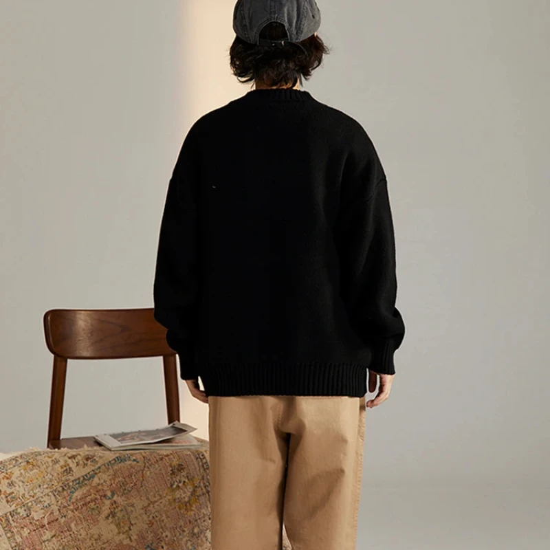 Y2k зимний теплый свитер большого размера на Хэллоуин женский топ джемпер с