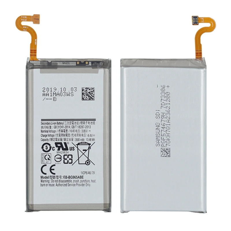 Battery for Samsung Galaxy S9 Plus G965F, Original MPN Eb-Bg965Abe