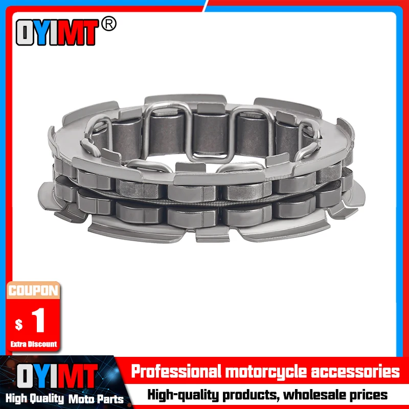 

Motorcycle Part One Way Bearing Starter Clutch Overrunning Clutch Bead For Kymco ATV MXU250 MXU300 Maxxer 300 Dink 250