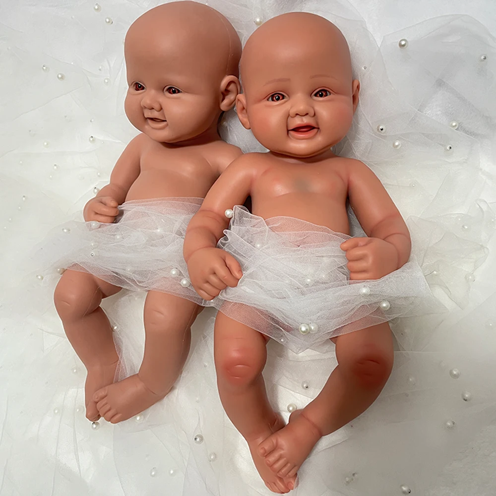 Реалистичные Утяжеленные пустые куклы ручной работы для новорожденных девочек