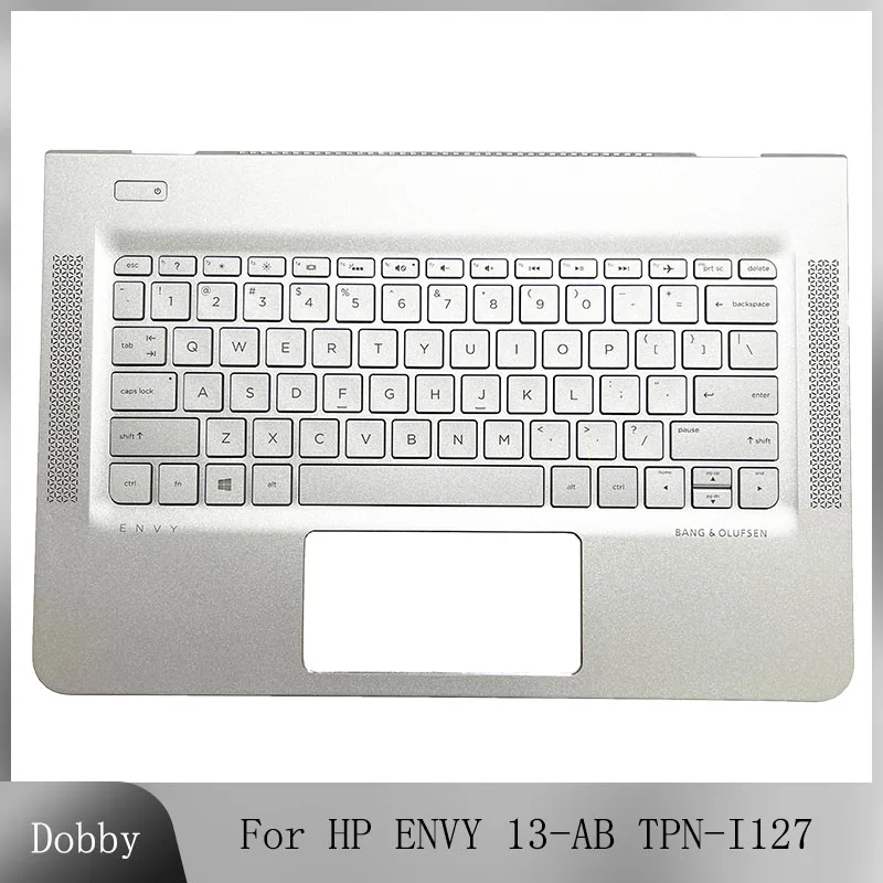 

Original NEW Laptop Keyboard For HP ENVY 13-AB TPN-I127 909620-001 Top Case Palmrest Upper Cover Keyboard Backlight US KR Korean
