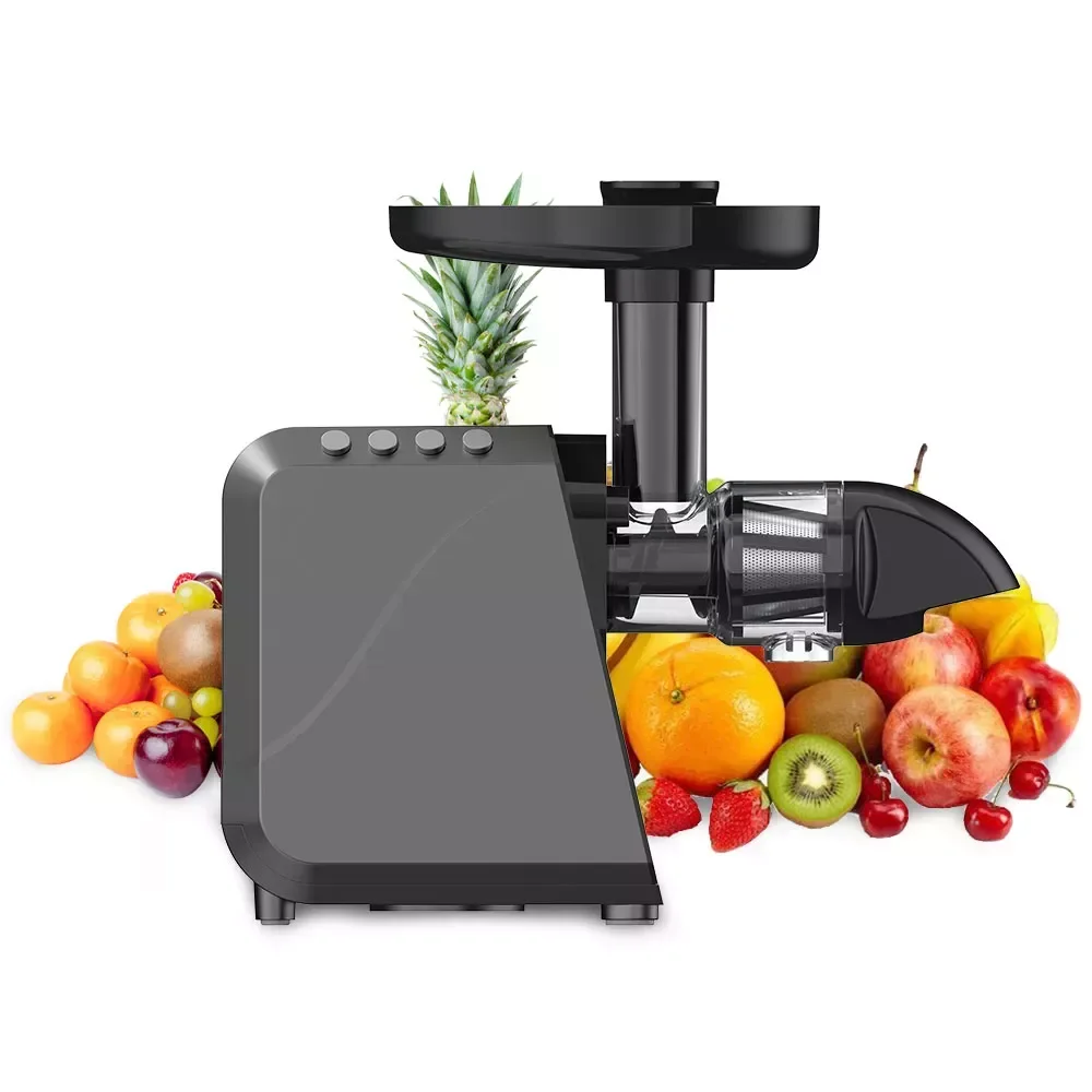 

NEW 2023 Slow Masticating Juicer Extractor Vegetables And Fruits Quiet Motor BP-5100 Seven Process Freeshipping Juicer Press
