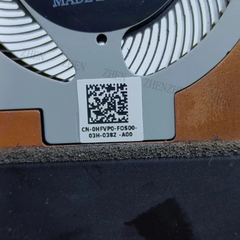 Y для Dell Latitude 5501, вентилятор охлаждения процессора, радиатор 05R2HY 0HFVP0 (art.: 3920d2ee8ee18) - 3920d2ee8ee18
