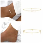 Женский ножной браслет ручной работы, 1 шт.