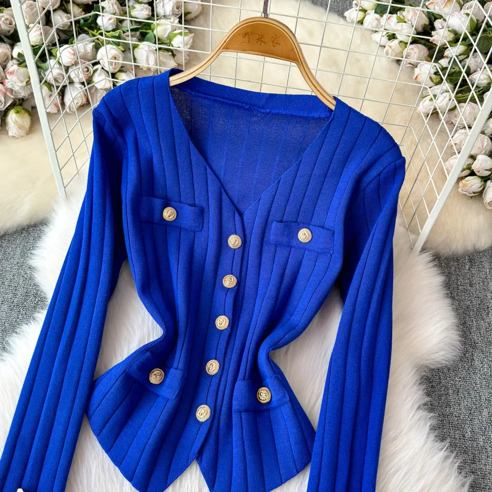 Женские комплекты из трех предметов винтажный жилет без рукавов вязаный