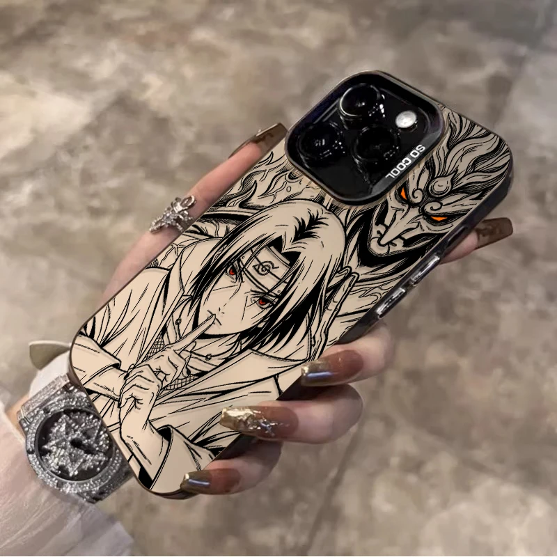 Фото Чехол для телефона Infinix Hot Note Zero 70 60i 60 50 40 30 30i 20 20s Smart 10 9 8 7 Edge Pro Plus Naruto Trendy Sasuke Itachi №2