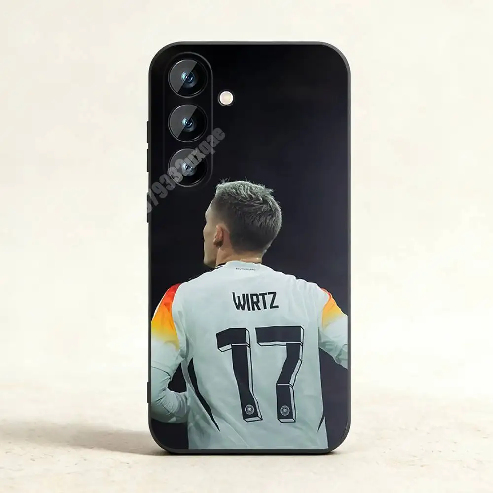 Чехол для телефона Germany Football W-Wirtz-S для Samsung Galaxy A73 72 71 70 A53 52 41 40 A32 31 30 Note20 Note10 Note9 (art.: 3920d9c6ea0cd) - 3920d9c6ea0cd