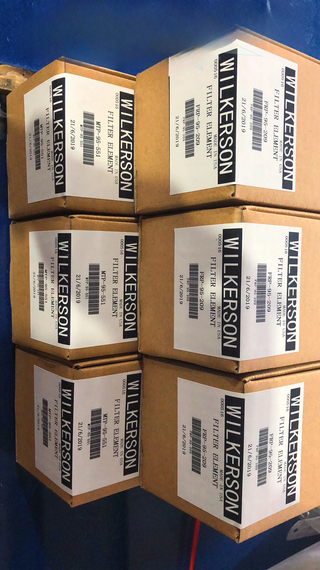 Прецизионный фильтрующий картридж Wilkerson MTP-95-548/549/550 MTP-95-559/560/521