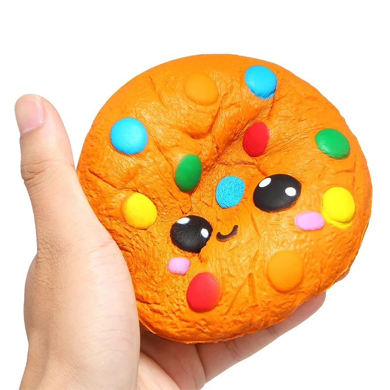 

Relief Toy Jumbo Squishy Food Chocolate Cookie Squishies Cream Scented Slow Rising Stress Kids Birthday Party Xmas Gift 11*5.5CM
