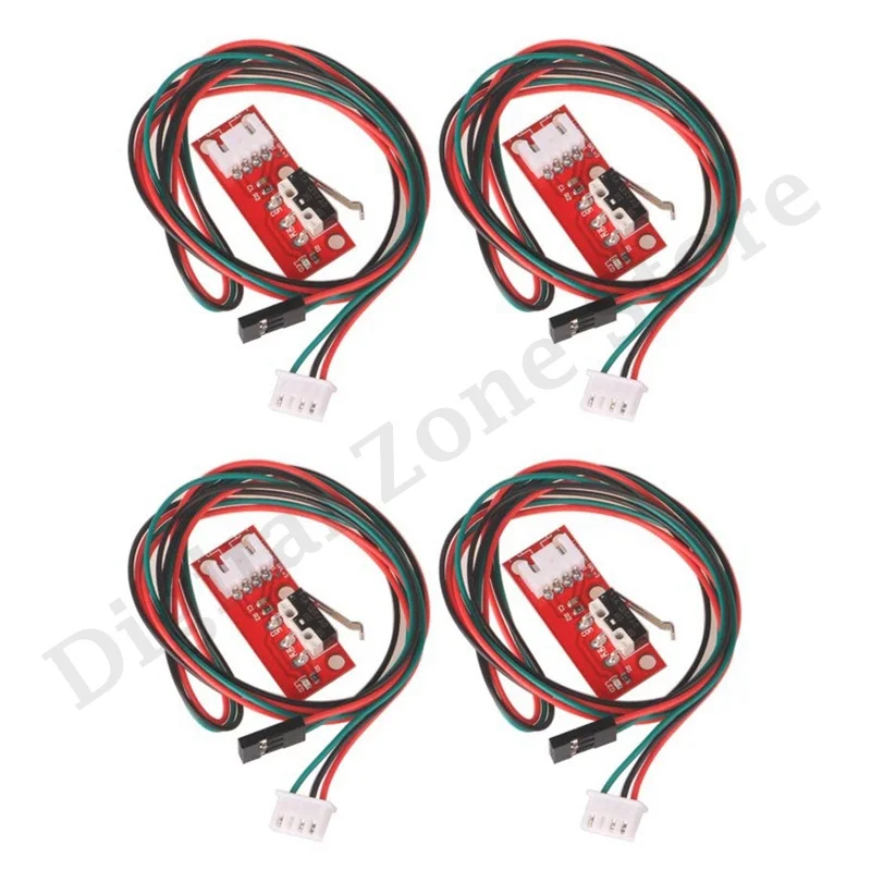 

4Pcs Mechanical Endstop Limit Switch with Cable For RepRap Prusa Mendel CNC 3D Printer Parts for Arduino Mega 2560 RAMPS 1.4