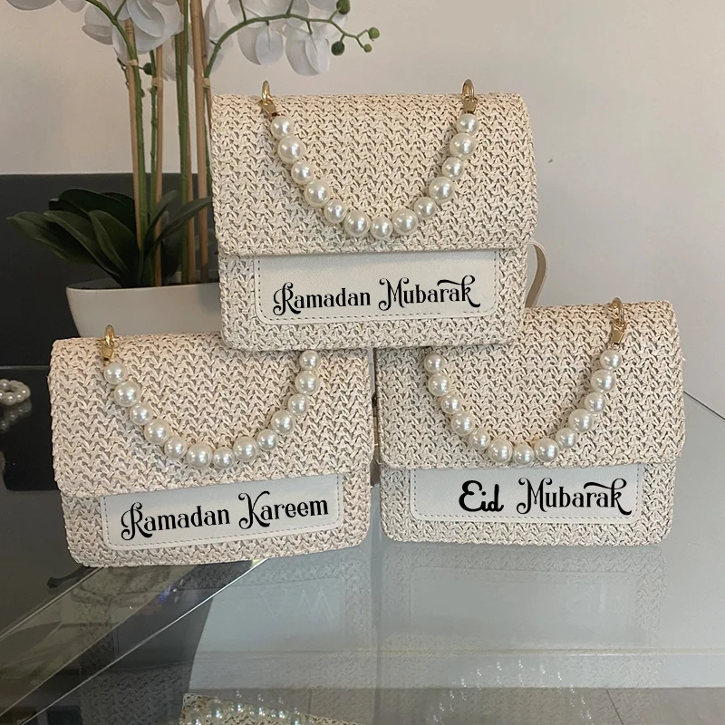 

Eid Mubarak Ramadan Kareem clutch bag 2023 happy Al Adha Muslim Islamic Iftar party decoration mom friend wife gift present