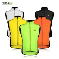 5 colors men women ultralight reflective cycling vest windproof mtb vest breathable road mountain bike bicycle cycle wind vest