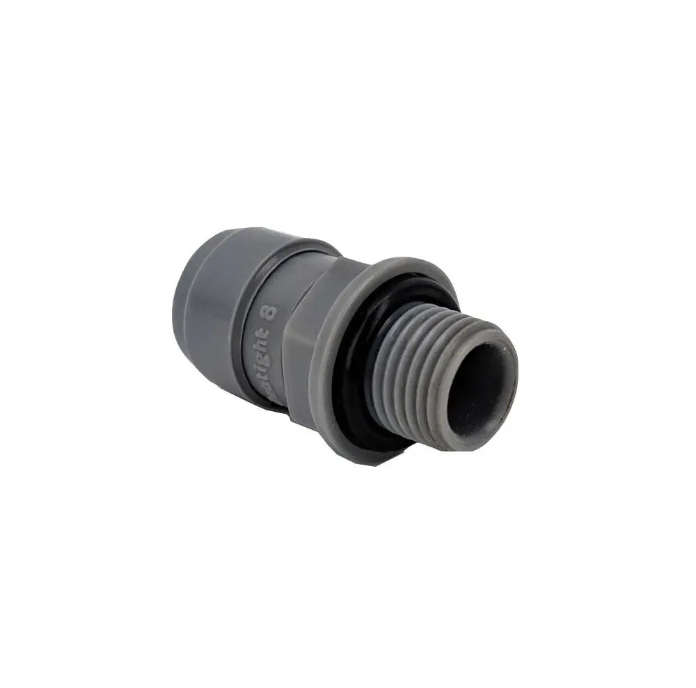 

Kegland duotight push-in 8mm(5/16) x 1/4 BSP Male (With Seated O-ring) plastic quick connect pipe hose Connector joint fittings