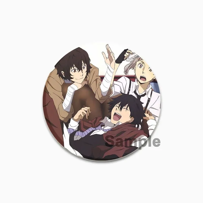 Значки аниме Ryunosuke Akutagawa Nakahara Chuuya Edogawa Rampo