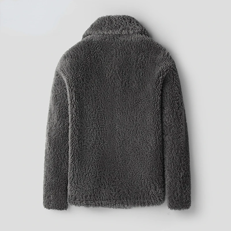 Warm Sheep Shearling Winter Jacket Men Clothing Fashion 100% Real Wool Coat Short Fur Coats and Jackets Chaquetas Hombre Zm2544 2 Warm Sheep Shearling Winter Jacket Men Clothing Fashion 100% Real Wool Coat Short Fur Coats and Jackets Chaquetas Hombre Zm2544 2