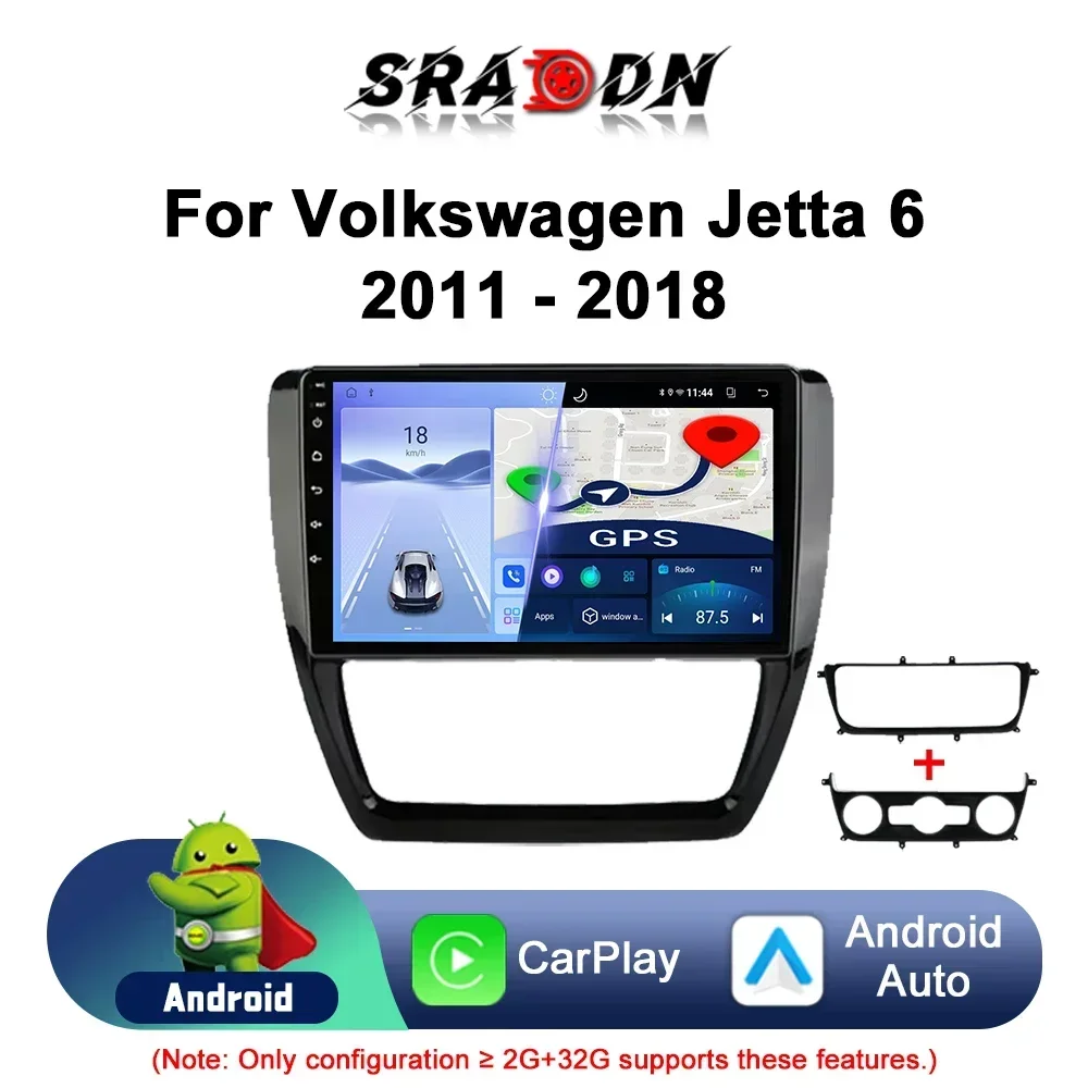Для Volkswagen VW Jetta 6 20112012 2013 2014 2015 2016 2017 2018 Автомобильный радиоприемник Android