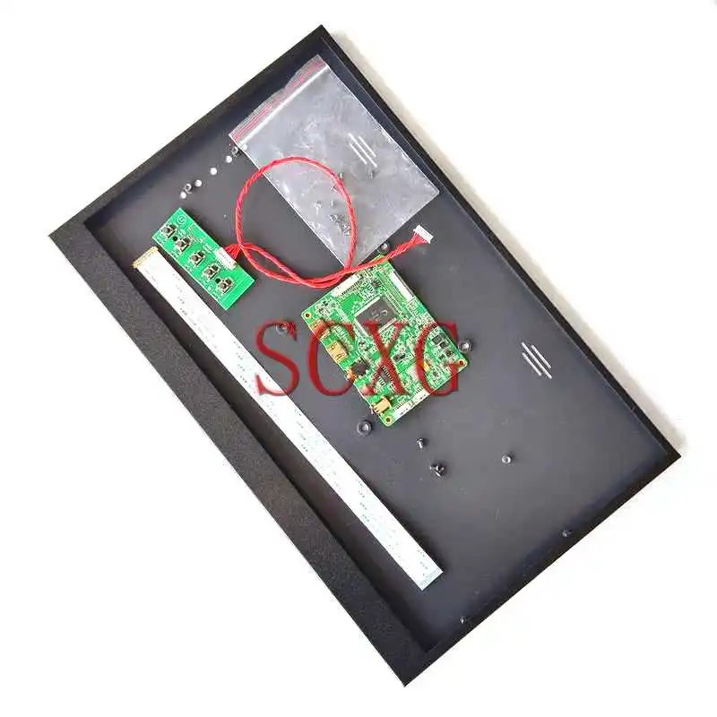 

For LP156WF1-TPB1 LP156WF4 15.6" Micro USB 1920*1080 EDP 30-Pin Mini-HDMI DIY Kit LCD Controller Board+Metal Case Back Cover Box