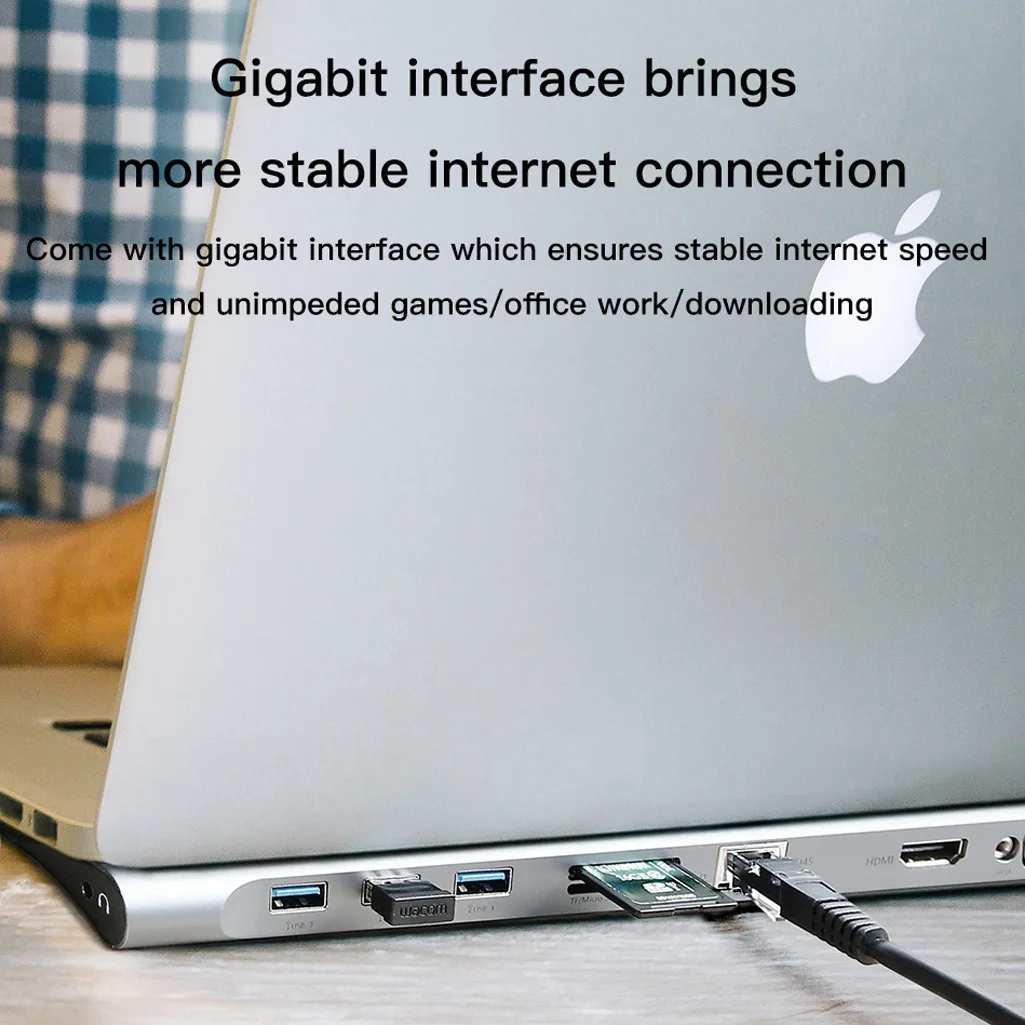USB C концентратор 10 в 1 к HDMI VGA PD Thunderbolt 3 гигабитный Ethernet RJ45 аудио SD/TF адаптер для MacBook