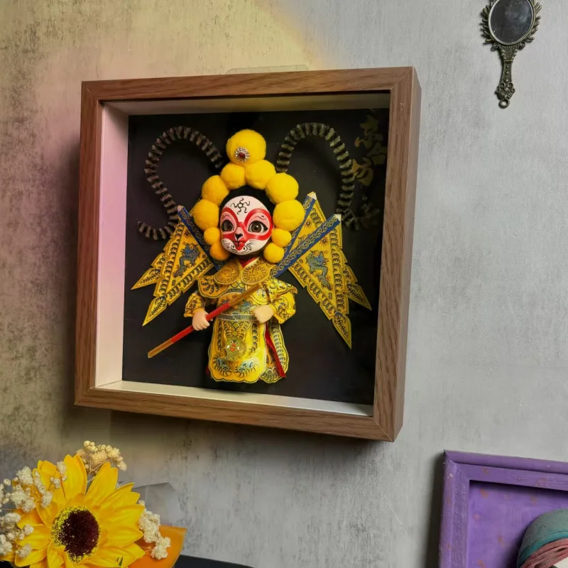 Национальная мода декоративная живопись Sun Wukong трехмерное украшение для