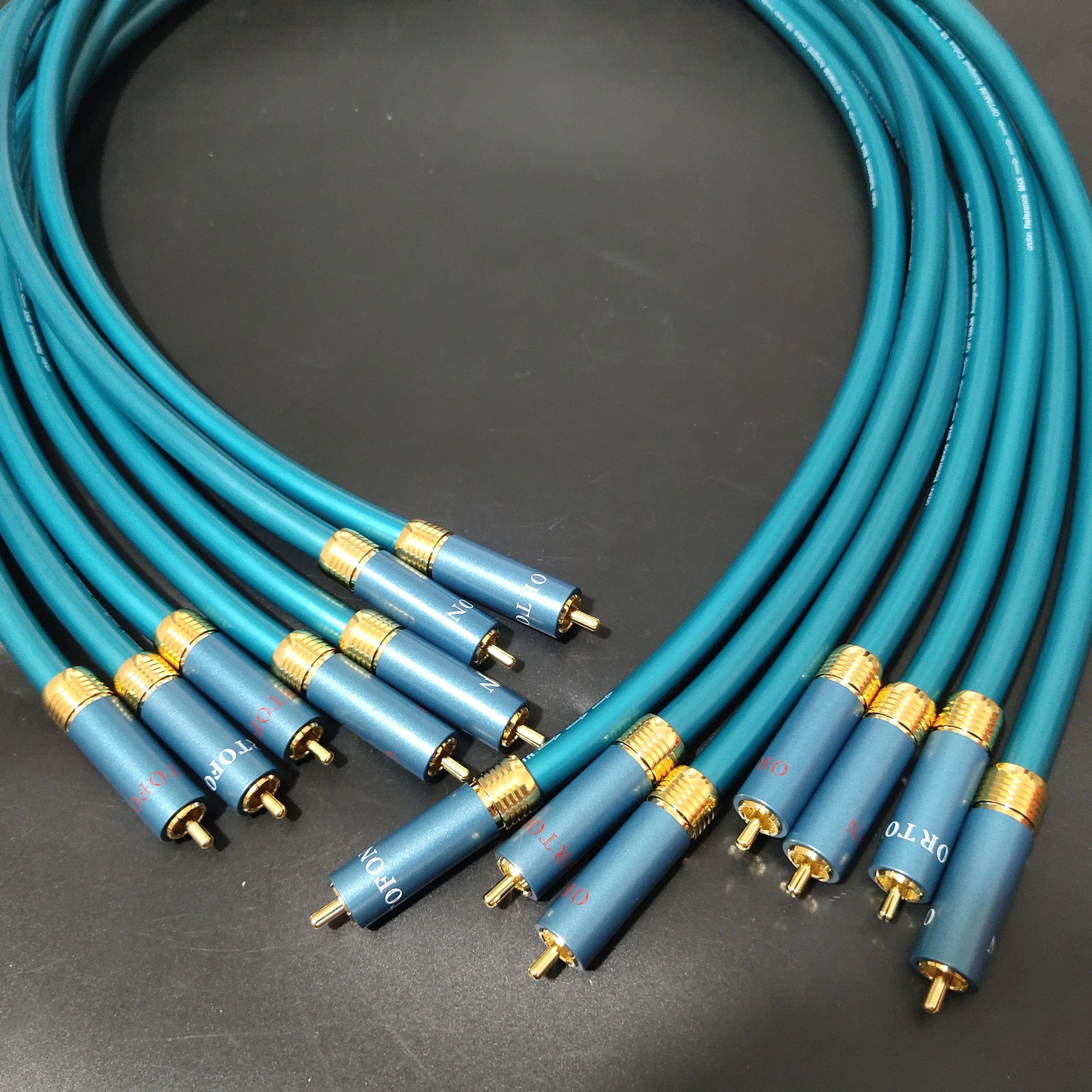 Дания оригинальный однокристальный медный сигнальный провод ортофон Hi-end