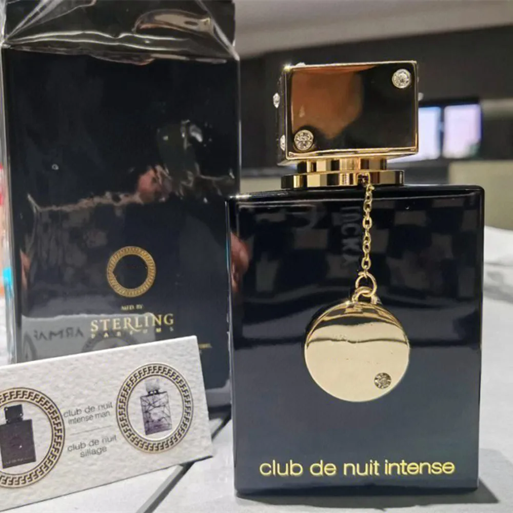 105 мл Club De Nuit Мужчины Женщины Цветочный аромат Untold Ico Nic Eau T 3.6Oz Fz Женский спрей
