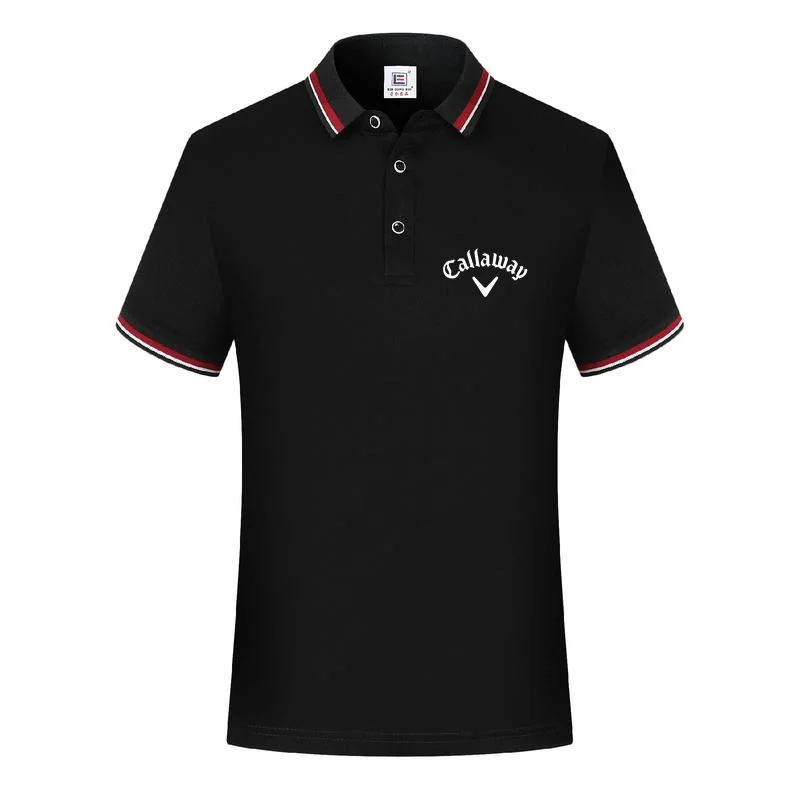 

2022 Men's Summer Solid Color T-Shirts Men's Business Casual Shirts Men's Short Sleeve Sports Polo Shirts Lapel Men's Clothing