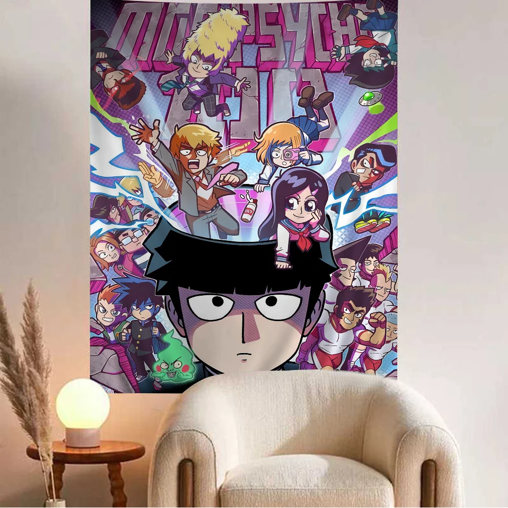 Аниме Mob P-PsychoS 100-значный гобелен искусство научная фантастика домашний декор