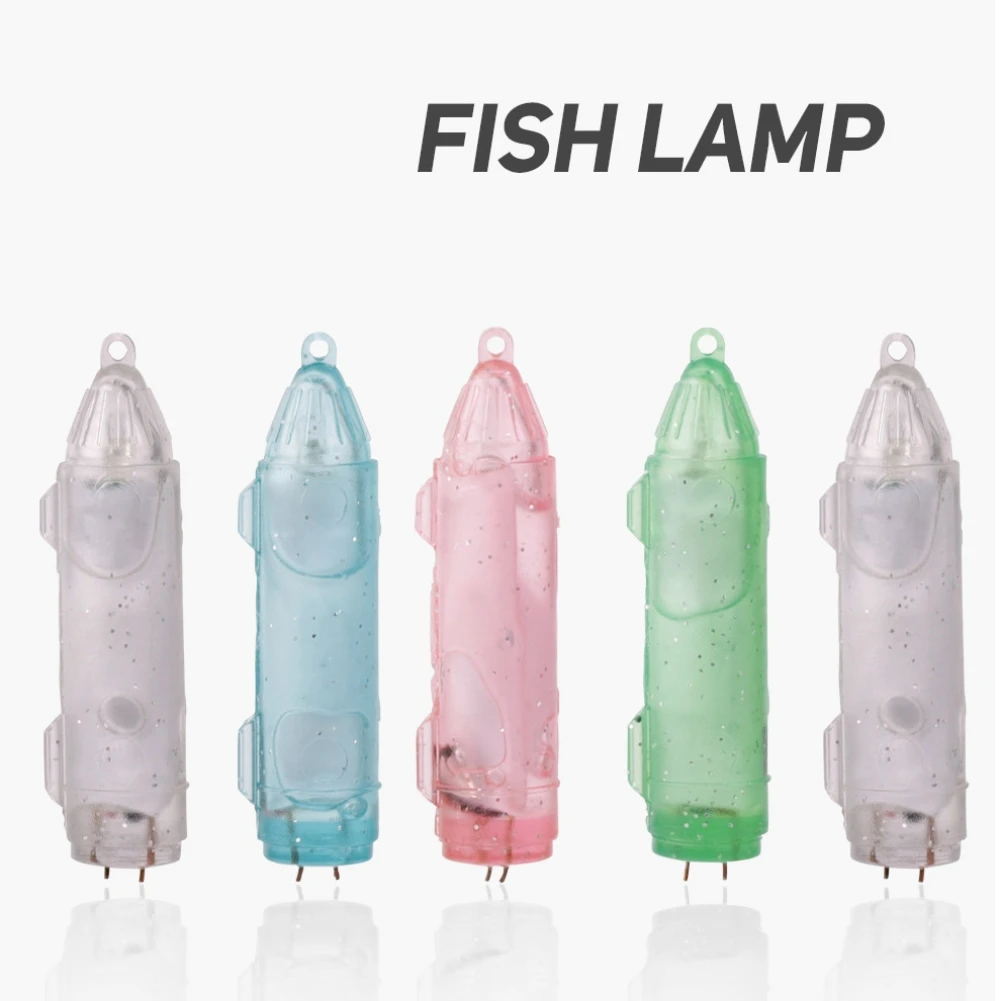 

LED Flashing Deep Drop Fishing Squid Underwater Fish Lure Light Lamp outdoor fishing Accessories