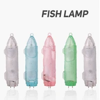 led flashing deep drop fishing squid underwater fish lure light lamp outdoor fishing accessories