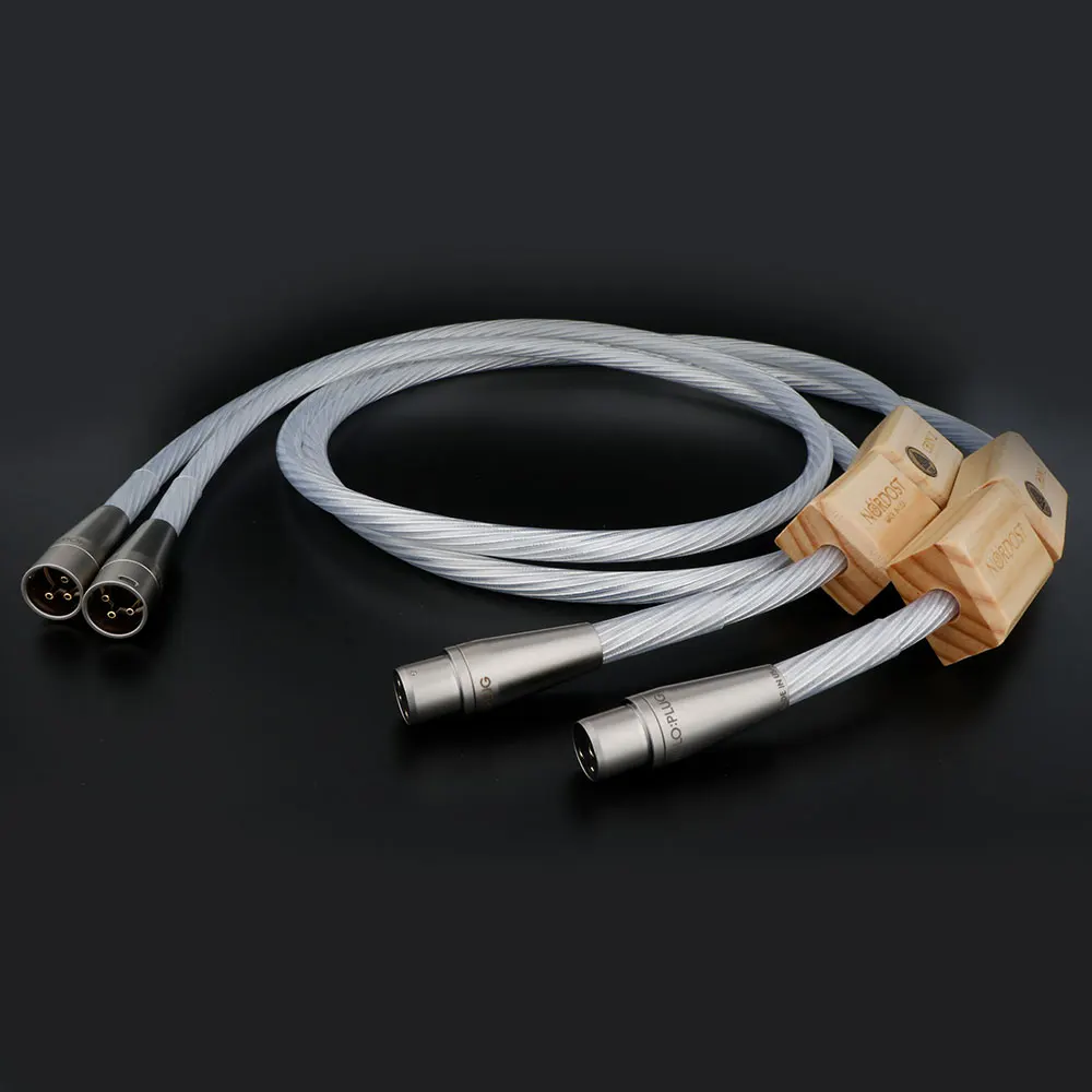 

Hifi Nordost Odin 2 Gold Silver Supreme Reference Interconnects XLR Balanced Audio Speaker Cable for Amplifier CD Dvd Player